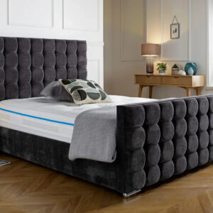Cube Upholstered Bed