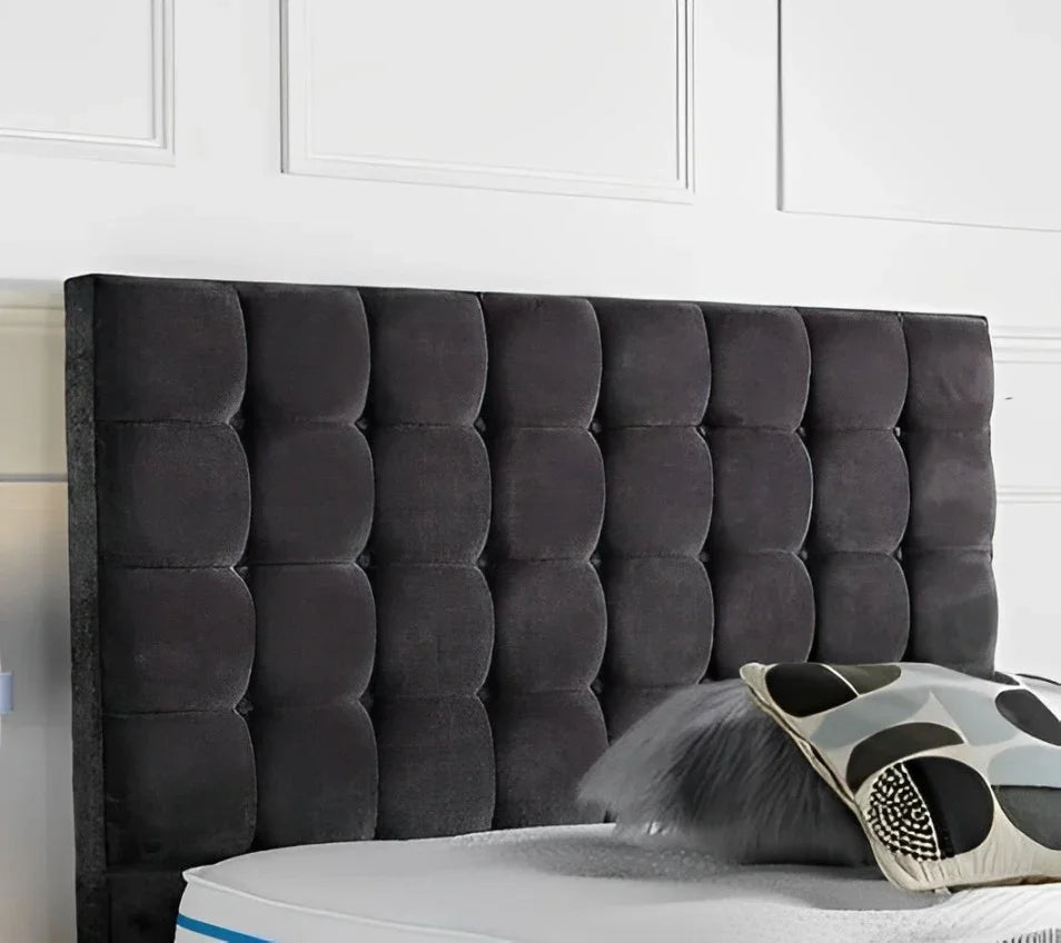 Cube Upholstered Bed - Image 3