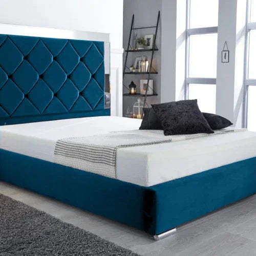 Sofia Mirror Upholstered Bed - Image 5
