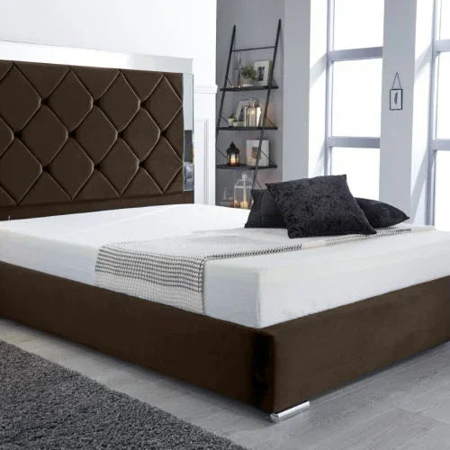 Sofia Mirror Upholstered Bed - Image 2
